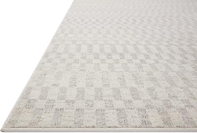 Loloi Kamala Collection KAM-05 Ivory/Grey 2'-7" x 12'-0" Runner Rug