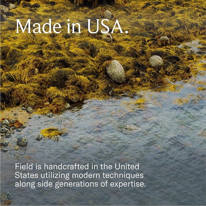 Field Company 8.38-Inch Cast Iron Skillet – Lightweight & Smooth, Made in USA, Pre-seasoned with Organic Oil – Great for 1–2 Servings (No.6 Small)