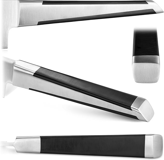 Cangshan TX Series 1021295 Swedish 14C28N Steel Forged 3-Piece TAI Knife Block Set, Walnut