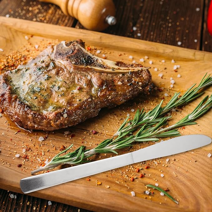 36 PCS Dinner Knifes Set - Windsor Stainless Steel Table Knives 8.7 Inch with Dishwasher Safe Butter Knives,Metal Butter Knofe,Dinner Knife Silverware for Home,Kitchen or Restaurant