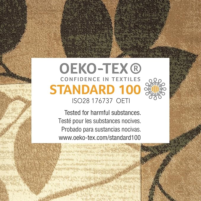 Home Dynamix Tribeca Slade Contemporary Abstract Runner Area Rug, Brown/Green, 1'9" x 7'2"