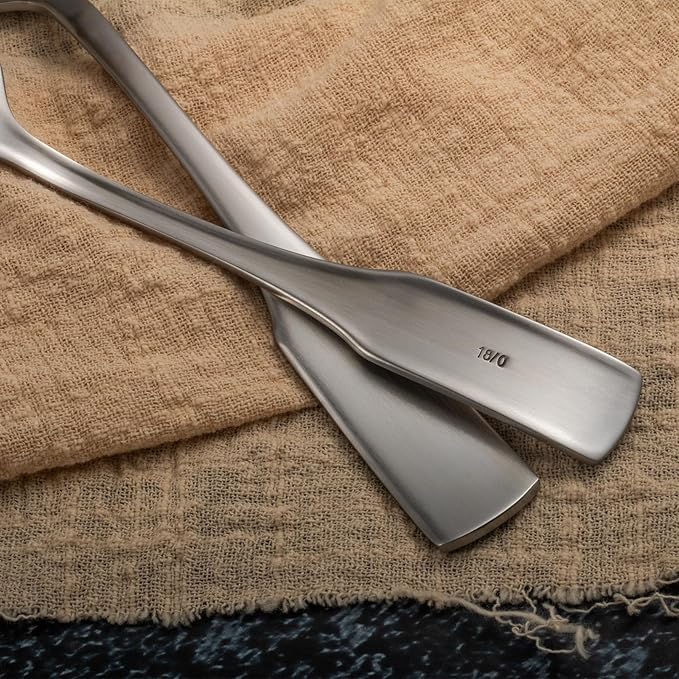 Alata Kate Satin 20-Piece Silverware Set,Service for 4,Stainless Steel Flatware Set,Matte Satin Polished Cutlery Set,Dishwasher Safe