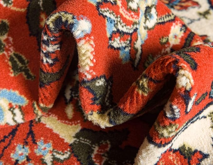 Unique Loom Espahan Collection Area Rug - Cape Cod (2' 7" x 10' Runner, Terracotta/ Black)