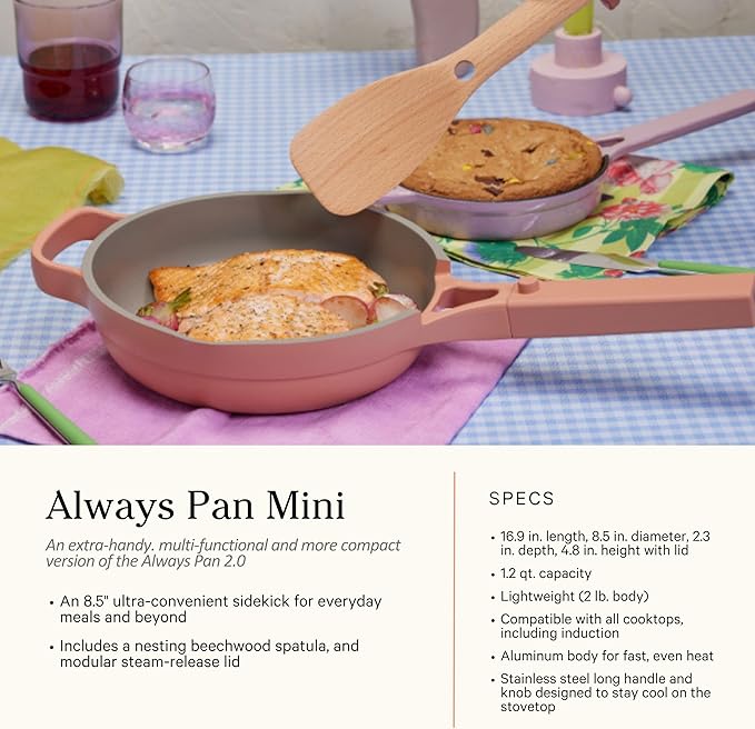 Our Place Cookware Set - 13-Piece Kit Including the Always Pan, Perfect Pot and Spatulas | Multifunctional, Toxin-Free Nonstick | Heat Safe up to 450°F | Oven, Stove, Induction Compatible | Sage