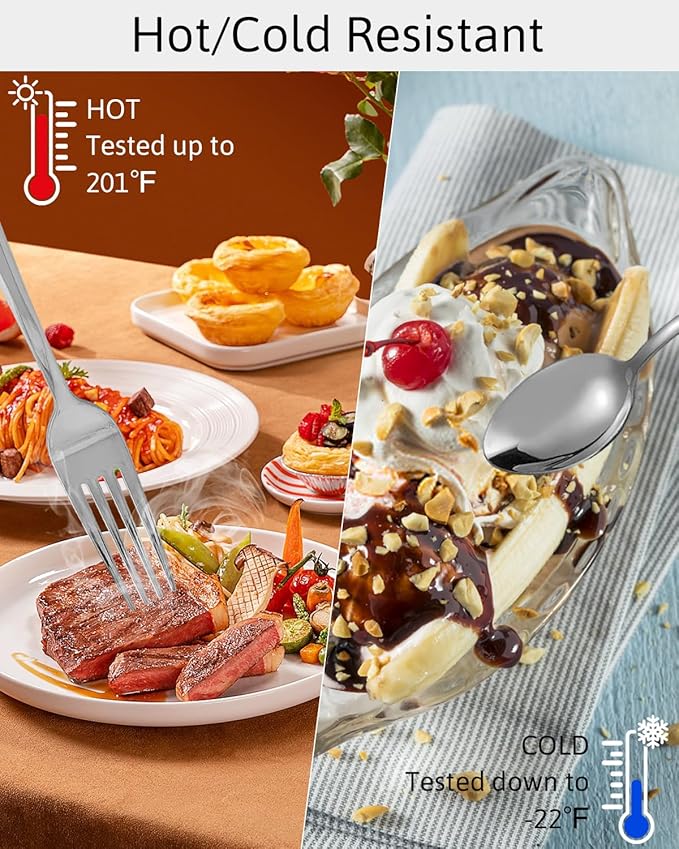 60 Pack Silver Plastic Silverware Set with Pre Rolled Napkins - Disposable Individually Wrapped Cutlery Set Includes 60 Forks, 60 Knives, 60 Spoons, 60 Napkins, Gold Utensils Set (Silver-60 Pack)