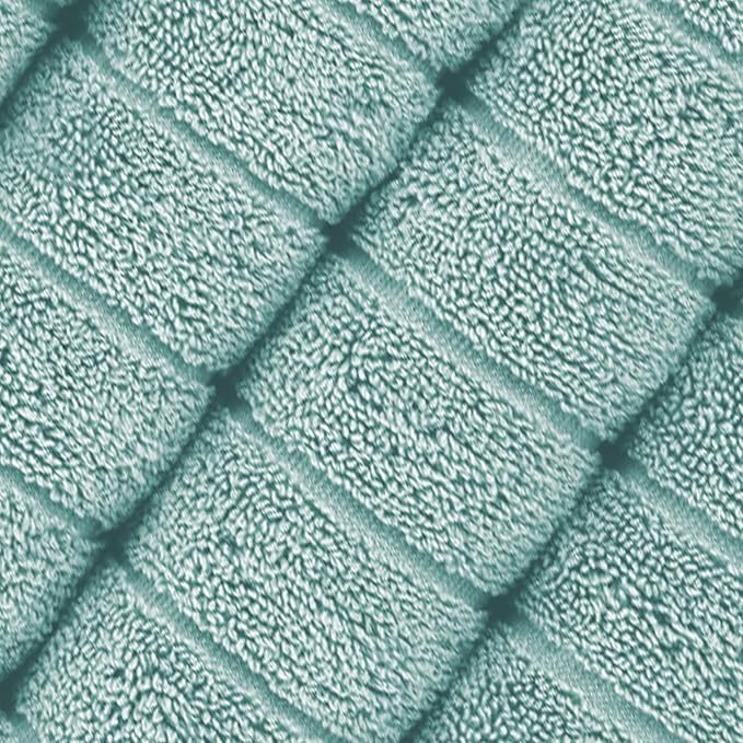 Classic Turkish Towels CTT Luxury Hand Towels for Bathroom Set of 4, 100% Turkish Cotton, Quick Dry & Comfy Towels for Hotel & Spa, Highly Absorbent | 20"x32" (Spa Green)