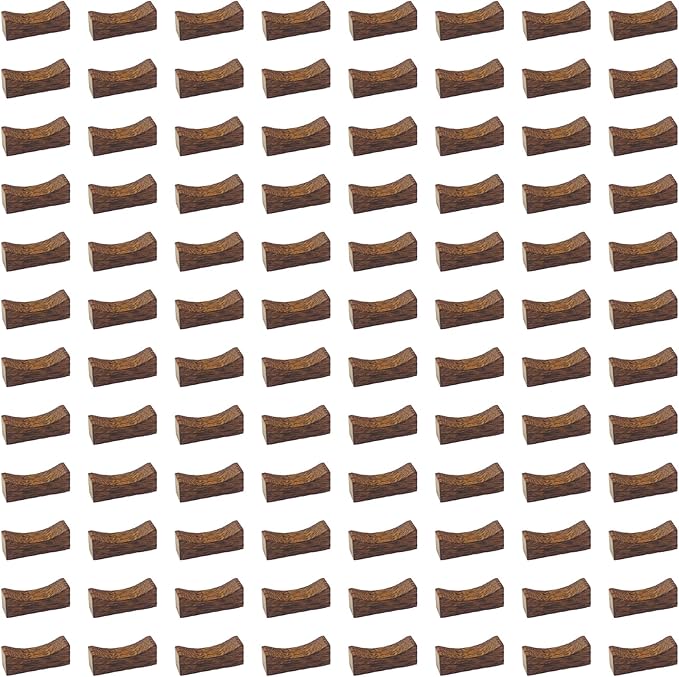 96 Pieces Wooden Chopstick Holders Chopstick Rest for Home, Hotel, Restaurant