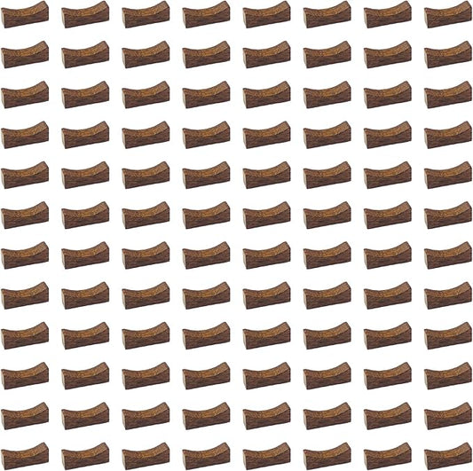 96 Pieces Wooden Chopstick Holders Chopstick Rest for Home, Hotel, Restaurant