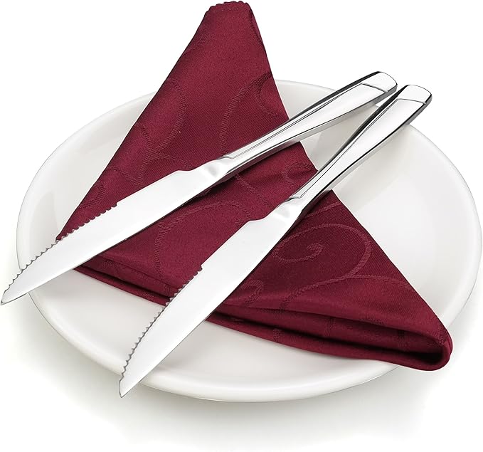 Cand 9.18-Inch Stainless Steel Steak Knife Set, 12 Pieces