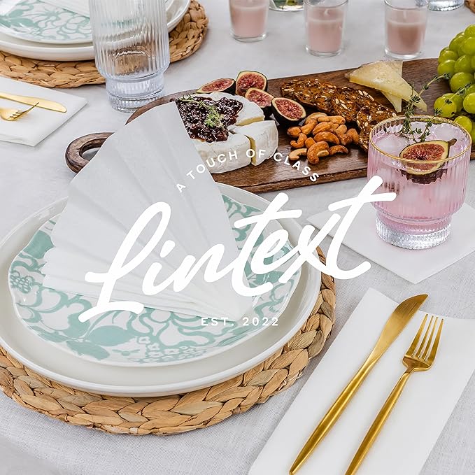 2000-Pack Disposable Guest Towel Paper Napkin - Disposable Cloth-Like Guest Towels - Soft And Absorbent Tissue Paper For Kitchen, Bathroom, Party, Wedding, Or Event