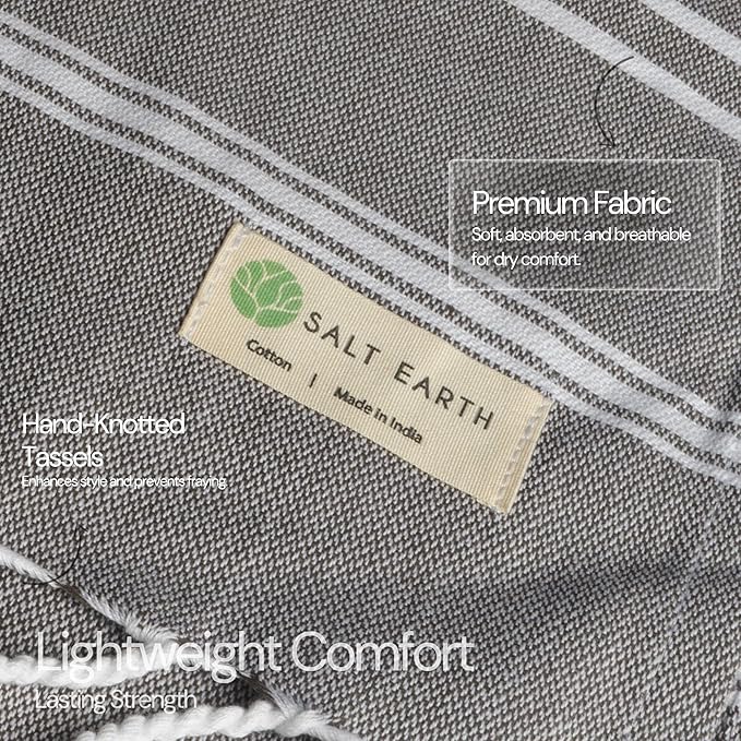 Salt Earth Grey Mist, Lavender Frost, Peach Caramel, You Yellow, Rococoo Red, Sea Turtle Towel