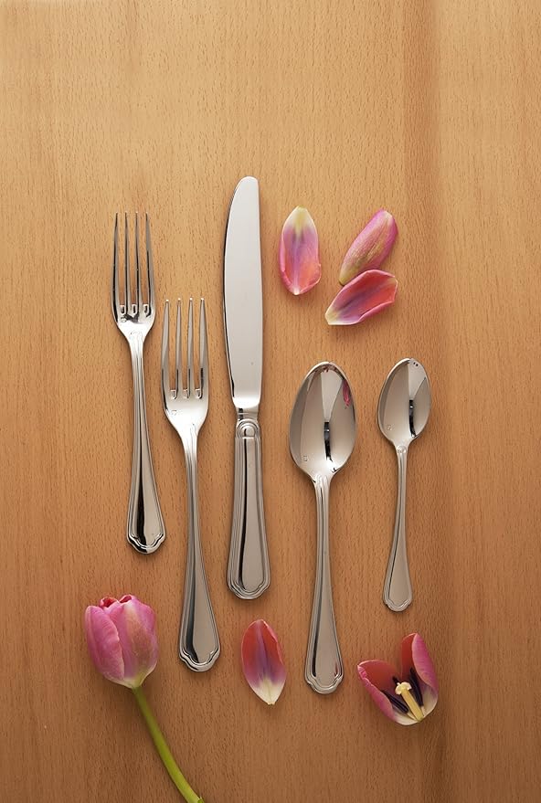 Fortessa Medici 18/10 Stainless Steel Flatware Tea/Coffee Spoon, Set of 12