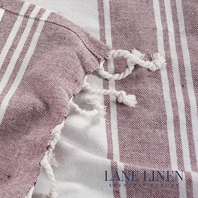 LANE LINEN Beach Towels 4 Pack - Beach Towels Oversized, Pre-Washed Extra Large Beach Towel, Quick Dry, No Sand Beach Towel, Pool Towels for Adults, 39"x71" - Wistful Mauve