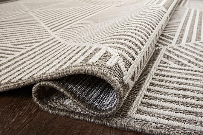 Loloi Rainier Collection RAI-03 Natural/Ivory 2'-3" x 7'-7" Runner Rug