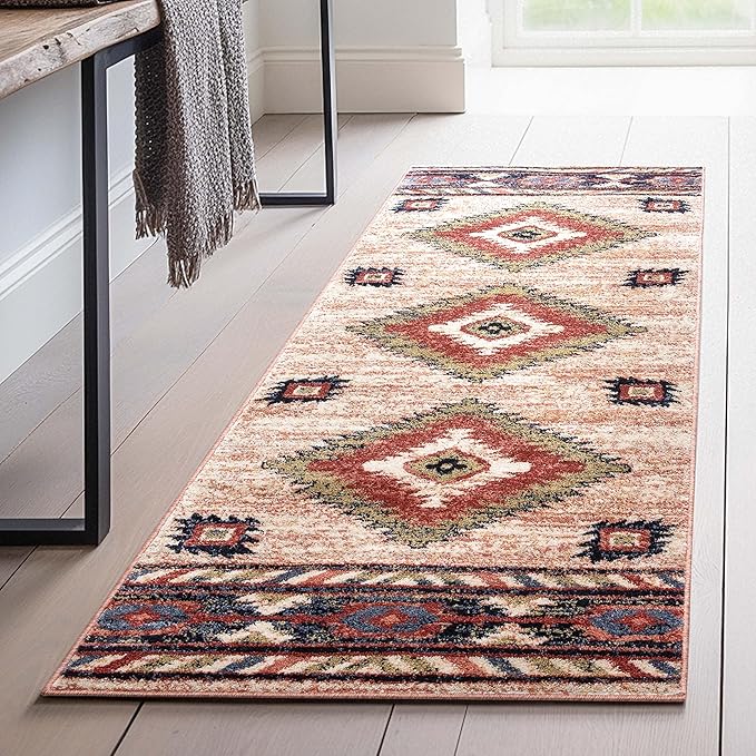 Well Woven Lizette Cream Traditional Medallion Runner Rug 3x10 (2'7" x 9'10")