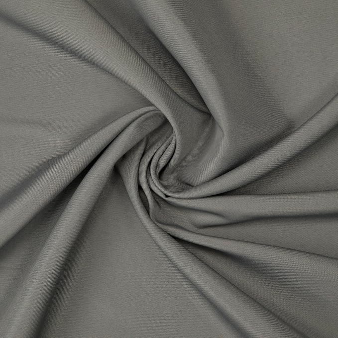 Gee Di Moda Rectangle Tablecloth - 90 x 132 Inch Charcoal Table Cloth for 6 Foot Tables with Floor-Length Drop - Heavy Duty Washable Fabric for Holiday Party, Dinner, Weddings & Baby Shower