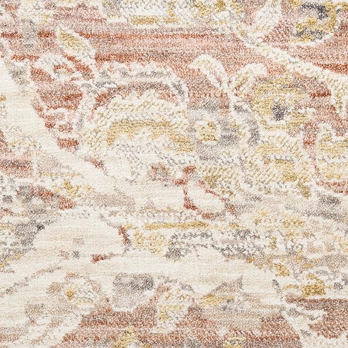 Nourison Heirloom Blend Charcoal Multicolor 9' x 11'10" Area Rug - Easy Clean, Non Shedding, Bed Room, Living Room, Dining Room, Kitchen (9' x 12')