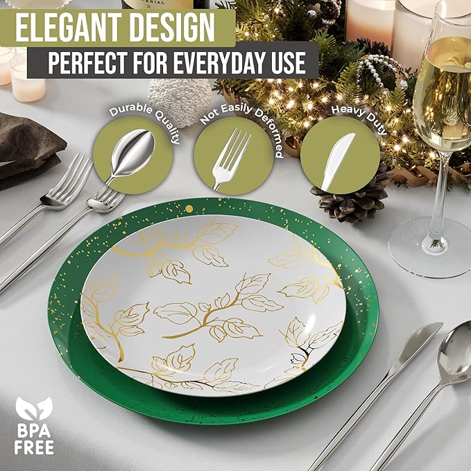 Trendables Silver Plastic Forks and Spoons Disposable Silverware Set 120 Pack Plastic Utensils Set Includes 3 x 40 each Knives & Soup Spoons & Silver Forks Disposable Cutlery For Parties and Events