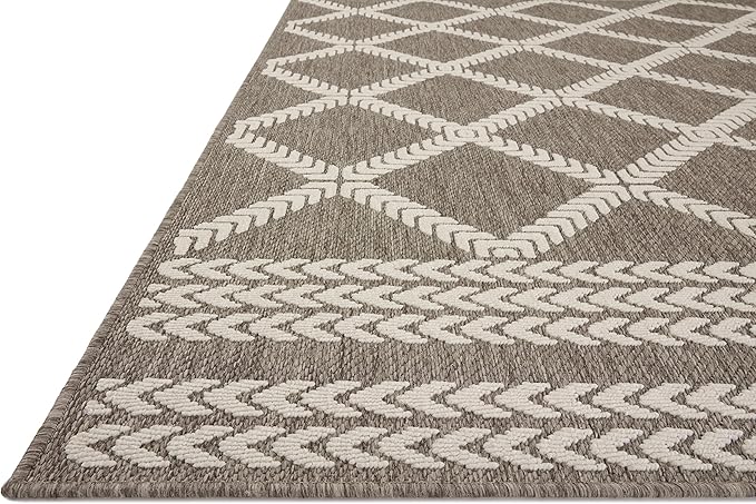 Loloi Rainier Collection RAI-05 Natural/Ivory 2'-2" x 3'-9" Accent Rug