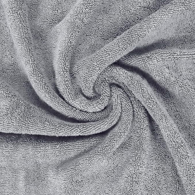 6-Piece 600 GSM Turkish Cotton Towel Set – Luxury Soft & Absorbent Bath Towels, Hand Towels & Washcloths – Premium Bathroom Essentials for Home, Guest Bath & Apartments