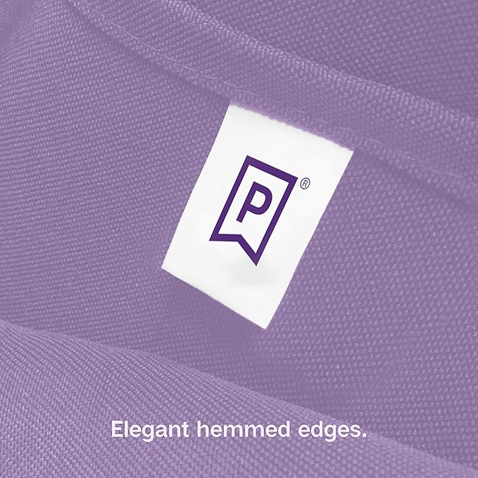 Gee Di Moda Rectangle Tablecloth - 60 x 84 Inch Lavender Table Cloth for 5 Foot Rectangle Tables - Heavy Duty Washable Fabric - for Holiday Party, Dinner, Weddings, Baby Shower & Events