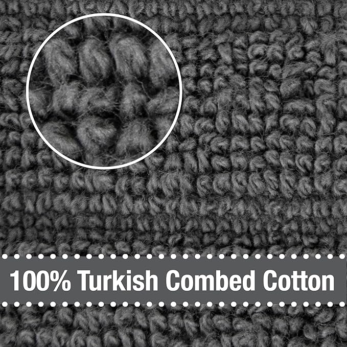 All-Clad Solid Kitchen Towel: Highly Absorbent, Super Soft Long Lasting - 100% Cotton, 17"x30" Tea Towel for Cleaning & Drying Dishes, Pans, Glassware, or Countertops, (1-Pack), Pewter