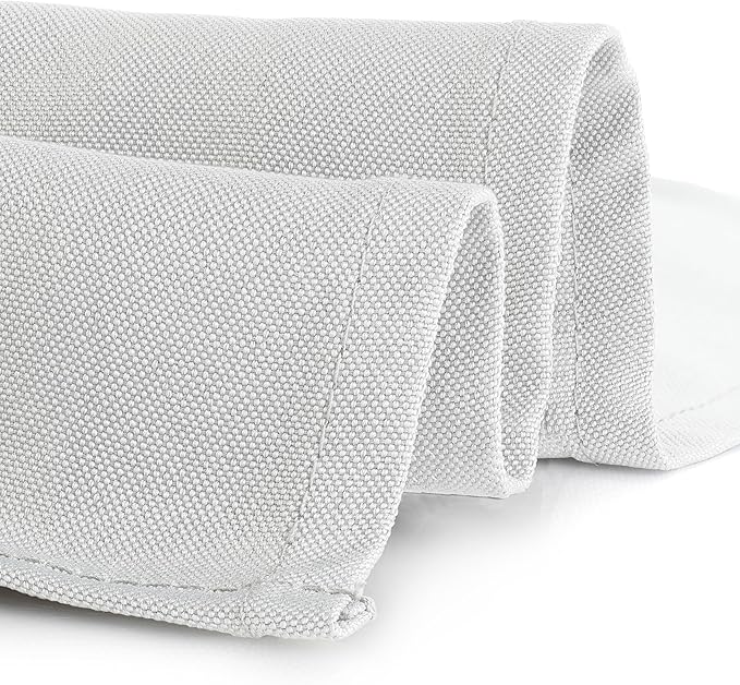 Gee Di Moda Rectangle Tablecloth - 60 x 102 Inch White Table Cloth for 6 Foot Rectangle Tables - Heavy Duty Washable Fabric - for Holiday Party, Dinner, Weddings, Baby Shower & Events