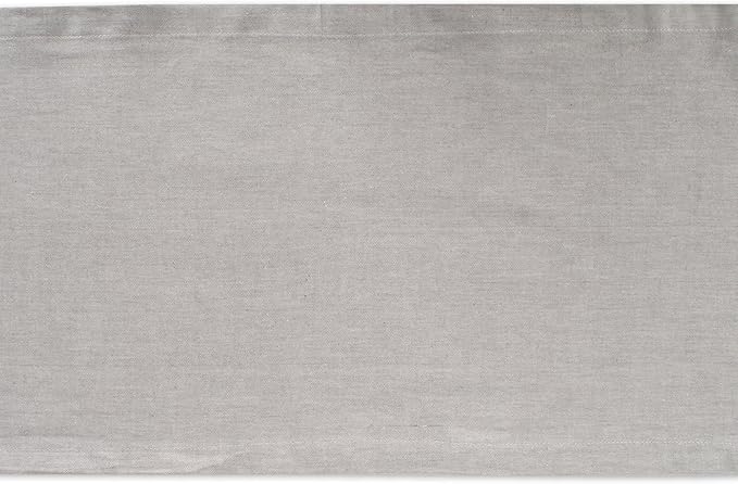 DII Chambray Kitchen, Tabletop Collection, Gray, 14x72 Table Runner