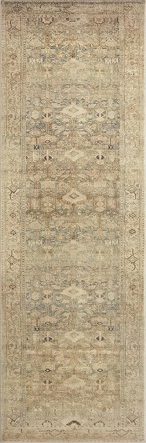 Loloi Margot Collection MAT-04 Antique/Sage 5'-0" x 7'-6" Area Rug feat. CloudPile, No-Shed Easy Clean Large Patterned Area Rug for Living Room, Bedroom, Dining Area