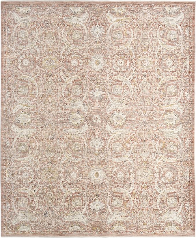 Nourison Heirloom Blend Charcoal Multicolor 2'2" x 10' Area Rug - Easy Clean, Non Shedding, Bed Room, Living Room, Dining Room, Kitchen (10' Runner)