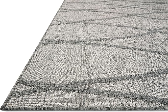 Loloi Rainier Collection RAI-07 Dove/Grey 9'-2" x 12'-2" Area Rug