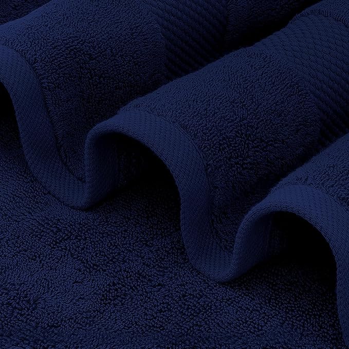 Delara 100% Organic Cotton Towels 650 GSM Plush Feather Touch Quick Dry Bath Sheet, GOTS Certified, Oeko-Tex Green Certified, Organic Cotton Bath Sheet, 36"X70"