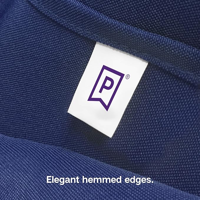 Gee Di Moda Rectangle Tablecloth - 60 x 102 Inch Navy Blue Table Cloth for 6 Foot Rectangle Tables - Heavy Duty Washable Fabric - for Holiday Party, Dinner, Weddings, Baby Shower & Events