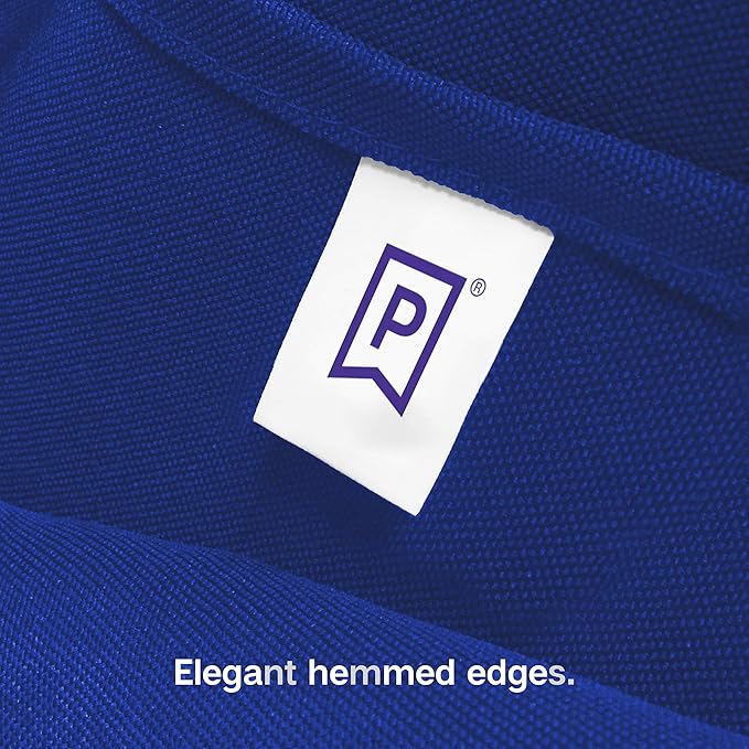 Gee Di Moda Rectangle Tablecloth - 60 x 102 Inch Royal Blue Table Cloth for 6 Foot Rectangle Tables - Heavy Duty Washable Fabric - for Holiday Party, Dinner, Weddings, Baby Shower & Events