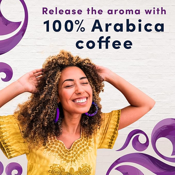 Gevalia Frothy 2-Step Artificially Flavored Mocha Latte Espresso Style K-Cup Coffee Pods & Froth Packets Kit, 6 ct Box