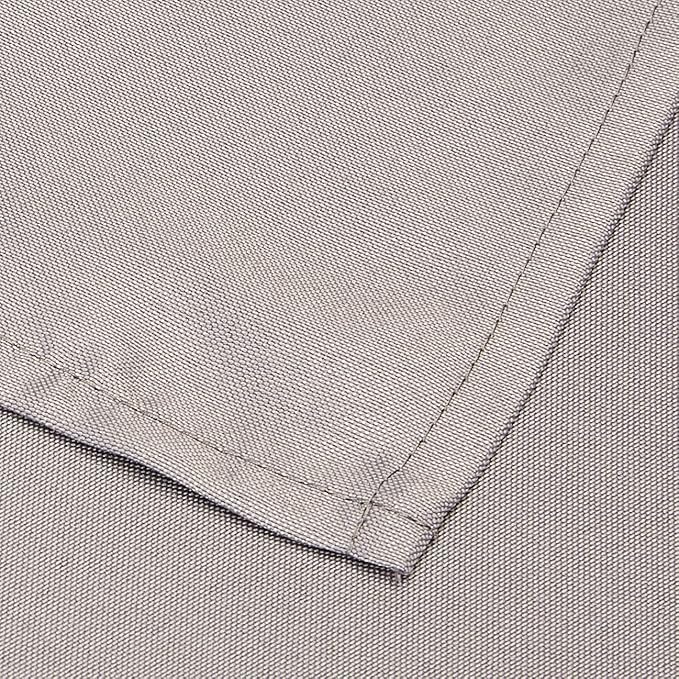 Gee Di Moda Rectangle Tablecloth - 60 x 102 Inch Charcoal Table Cloth for 6 Foot Rectangle Tables - Heavy Duty Washable Fabric - for Holiday Party, Dinner, Weddings, Baby Shower & Events