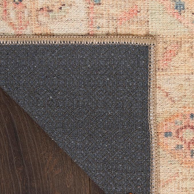 Nourison Home Vintage Washables Multicolor 9'10" x 13'2" Area Rug - Easy Clean, Non Shedding, Bed Room, Living Room, Dining Room, Kitchen (10' x 13')