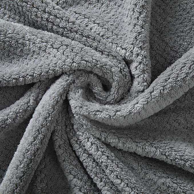 2 Piece Hand Towels Set Set 16x31 Inches,Soft Bath Sheet Towels Highly Absorbent Quick Dry Towels Set for Bathroom Hotel Spa Gray