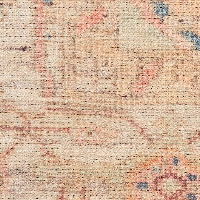 Nourison Home Vintage Washables Multicolor 9'10" x 13'2" Area Rug - Easy Clean, Non Shedding, Bed Room, Living Room, Dining Room, Kitchen (10' x 13')