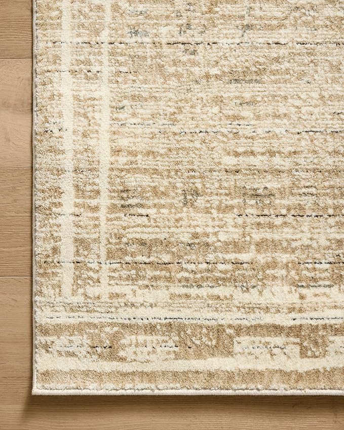 Loloi Jeremiah Brent Bleecker Collection BLE-07 Khaki/Natural 9'-2" x 13' Area Rug