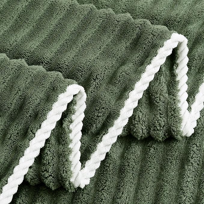 40x80 Inches Bath Sheets Towels for Adults Luxury Microfiber Extra Large Bath Towels for Bathroom Super Soft Absorbent Quick Dry with Hanging Loop (Olive Green,1PCS)