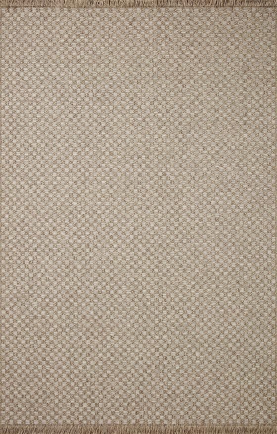 Loloi Dawn Collection Indoor/Outdoor DAW-02 Tan 6'-4" x 9'-2" Area Rug