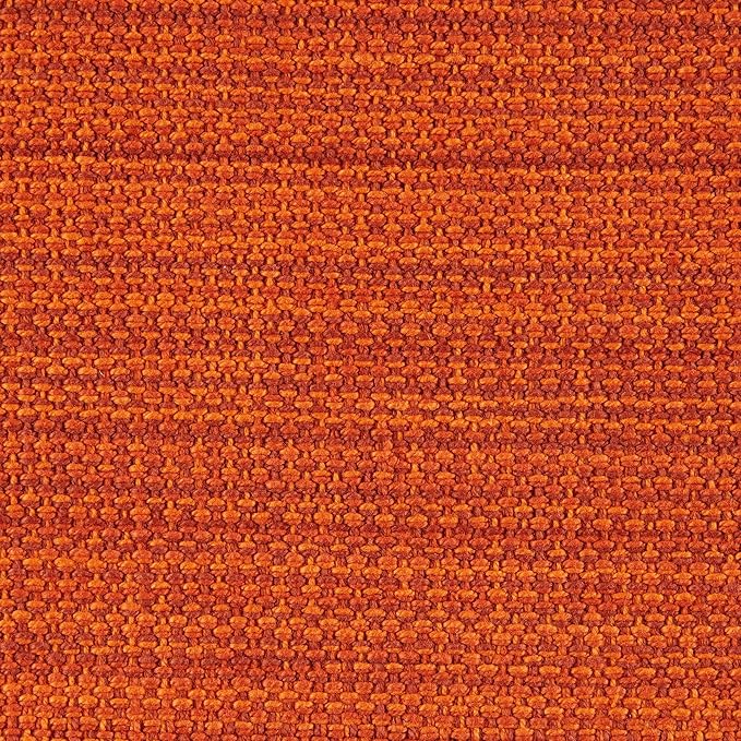 DII Variegated Tabletop Collection, Placemat Set3x19, Burnt Orange, 6 Piece