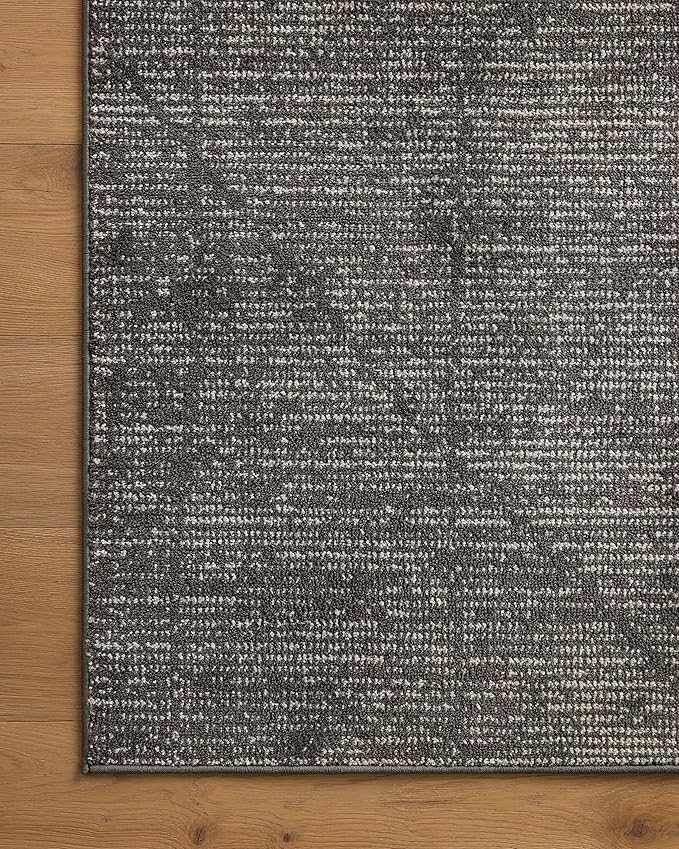 Loloi Kamala Collection KAM-06 Charcoal/Ivory 9'-2" x 13' Area Rug