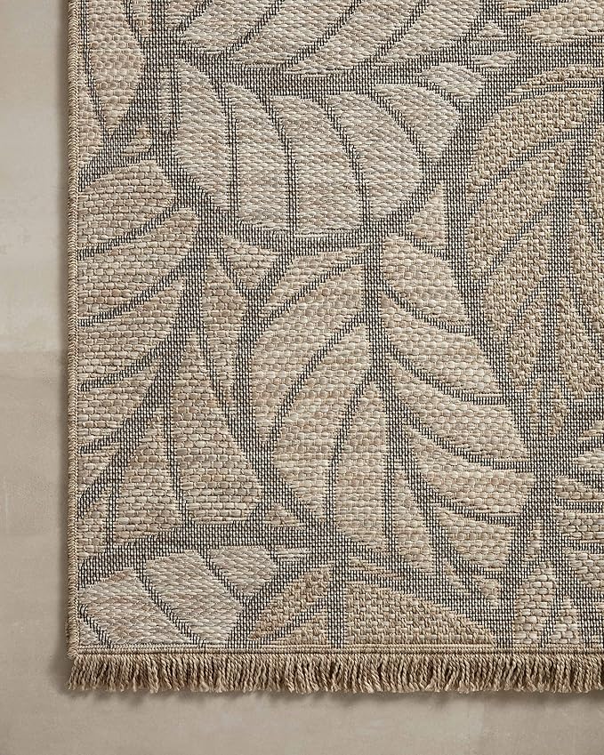 Loloi Dawn Collection Indoor/Outdoor DAW-05 Taupe 7'-8" x 10' Area Rug