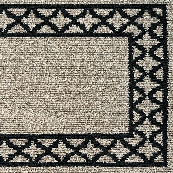 Nautica – Runner Rug | Indoor Runners for Hallways and Entry Rugs| Non-Slip and Non-Skid Entry and Kitchen Door Mat| Machine Washable Entryway Carpet Rugs | 2'6" x 10' | Trellis Natural Twist