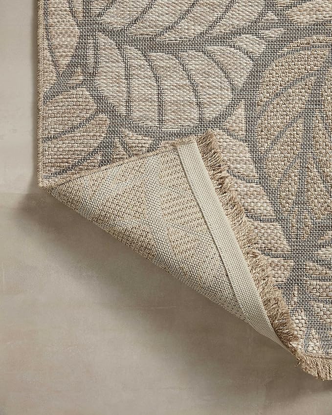 Loloi Dawn Collection Indoor/Outdoor DAW-05 Taupe 2'-3" x 10'-0" Runner Rug