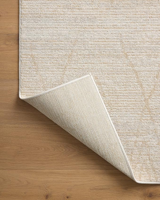 Loloi Kamala Collection KAM-03 Natural/Mist 2'-7" x 12'-0" Runner Rug