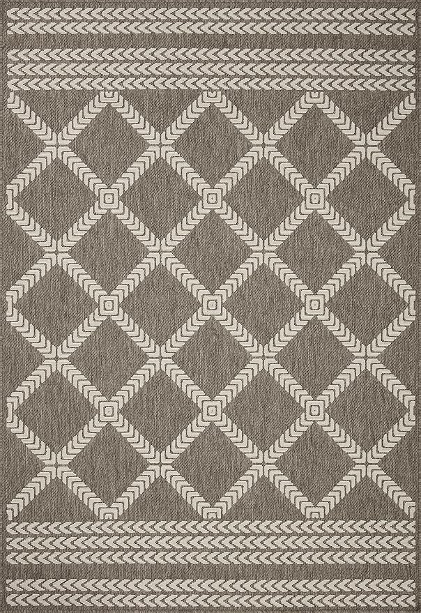 Loloi Rainier Collection RAI-05 Natural/Ivory 2'-3" x 7'-7" Runner Rug