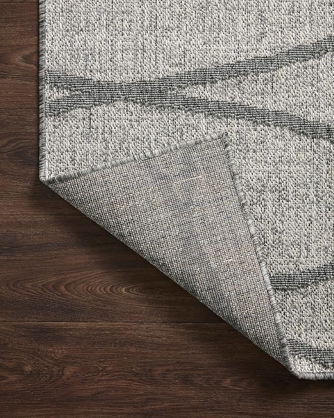 Loloi Rainier Collection RAI-07 Dove/Grey 9'-2" x 12'-2" Area Rug